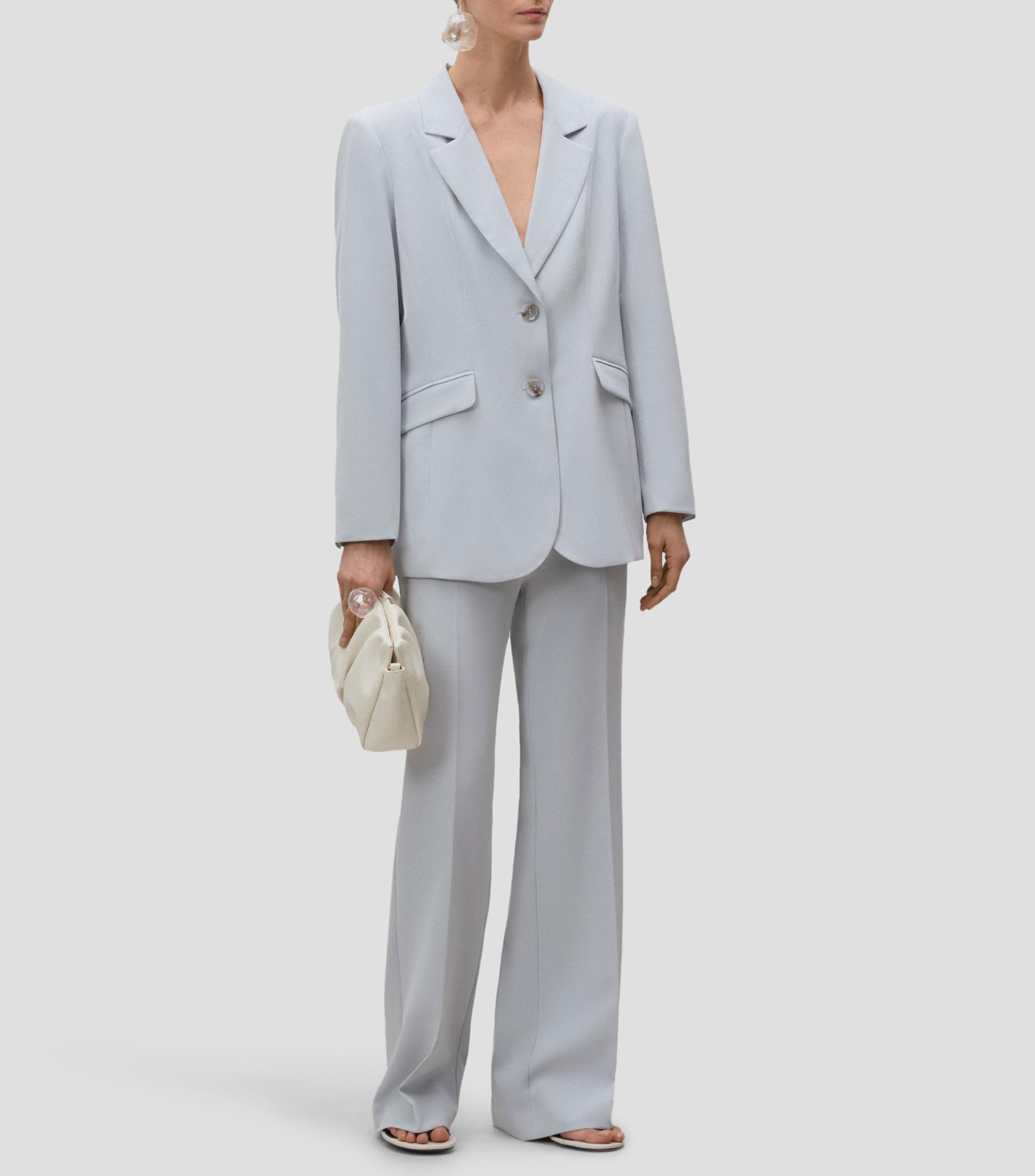Pantalón acampanado Mujer